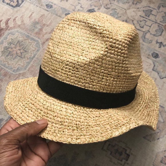 J. Crew Accessories - J.Crew packable straw hat.